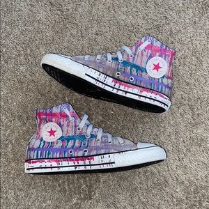 Converse All Star Paint Splatter Size 3